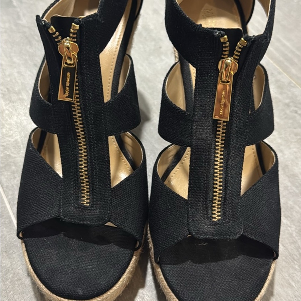 MICHAEL Michael Kors Black Wedges